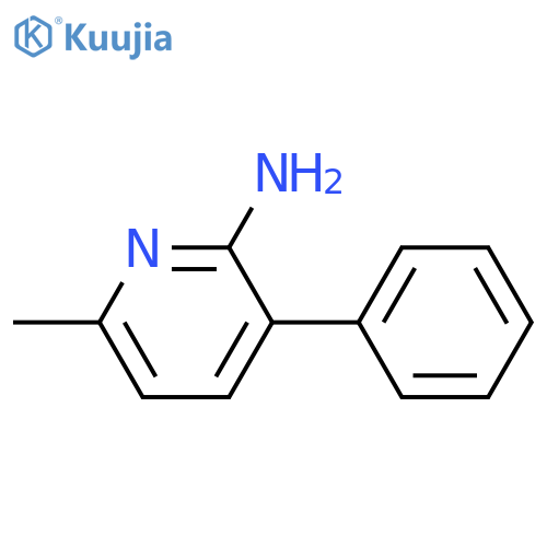 6-Methyl-3-phenylpyridin-2-amine structure