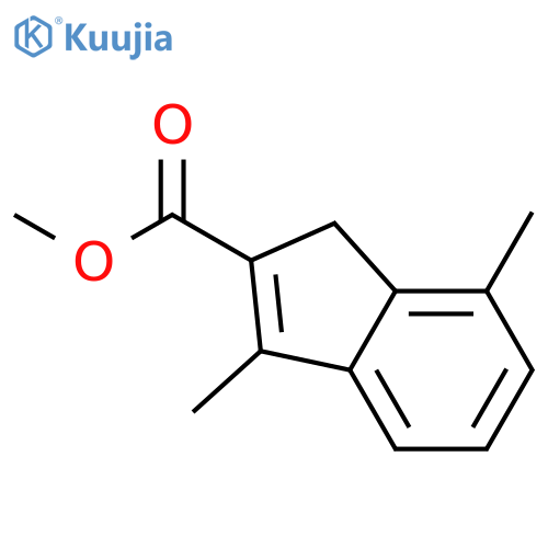 1H-INDENE-2-CARBOXYLIC ACID, 3,7-DIMETHYL-, METHYL ESTER structure