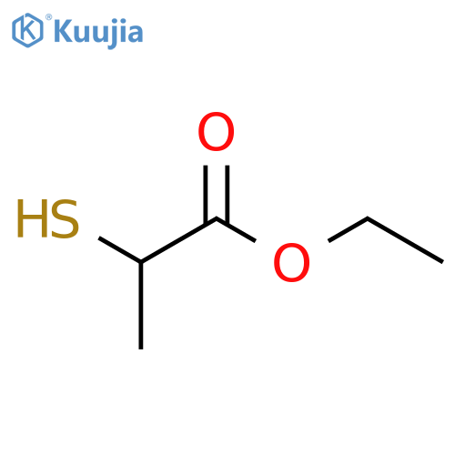 Ethyl 2-mercaptopropionate structure