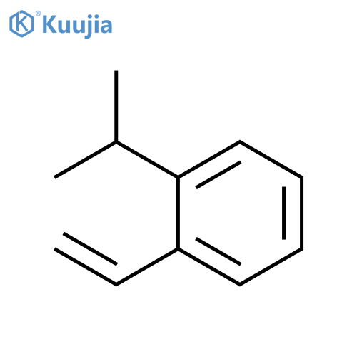 1-ethenyl-2-(propan-2-yl)benzene structure