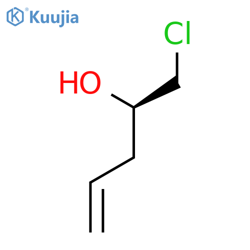 4-Penten-2-ol, 1-chloro-, (2R)- structure