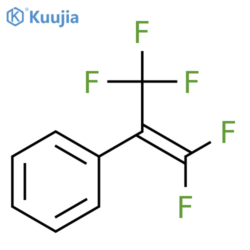 Benzene,[2,2-difluoro-1-(trifluoromethyl)ethenyl]- structure