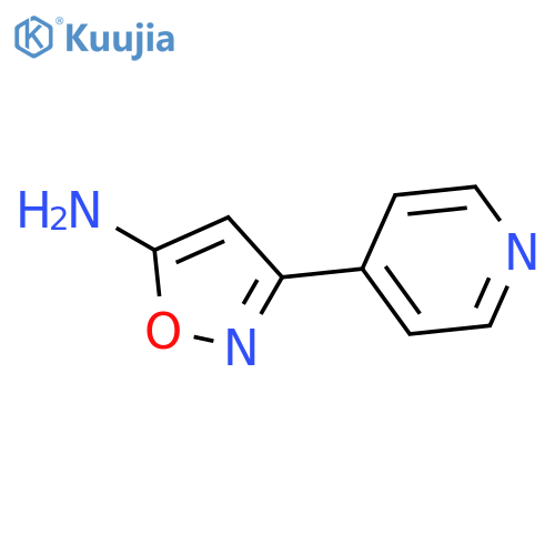 3-(4-Pyridinyl)-5-isoxazolamine structure