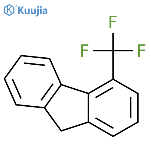 9H-Fluorene, 4-(trifluoromethyl)- structure