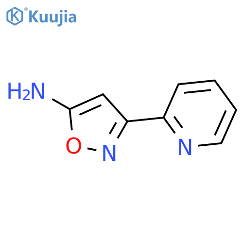 3-(2-Pyridinyl)-5-isoxazolamine structure