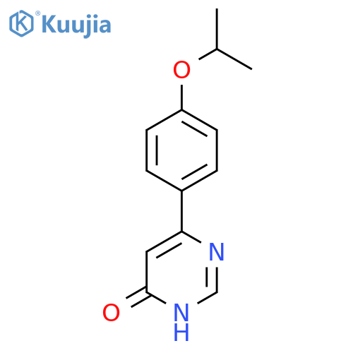 6-(4-Isopropoxyphenyl)pyrimidin-4-ol structure