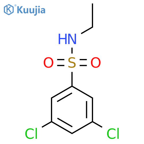 3,5-Dichloro-n-ethylbenzene-1-sulfonamide structure