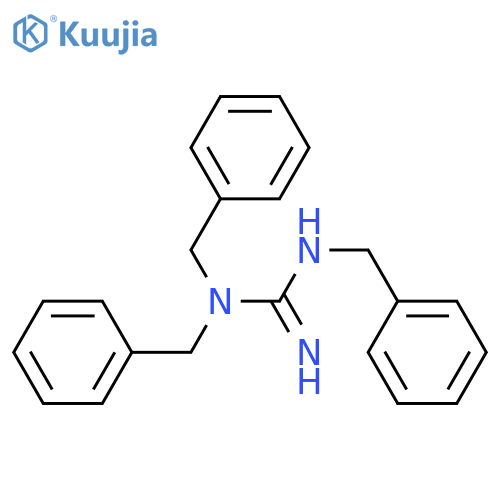 Guanidine, N,N,N'-tris(phenylmethyl)- structure