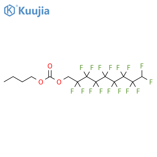 Butyl 1H,1H,9H-perfluorononyl carbonate structure