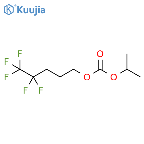 4,4,5,5,5-Pentafluoropentyl isopropyl carbonate structure