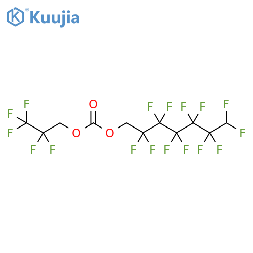1H,1H,7H-Perfluoroheptyl 2,2,3,3,3-pentafluoropropyl carbonate structure
