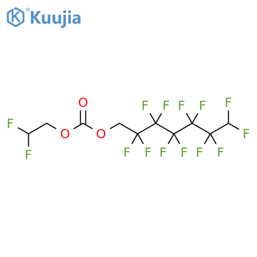 2,2-Difluoroethyl 1H,1H,7H-perfluoroheptyl carbonate structure
