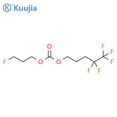 3-Fluoropropyl 4,4,5,5,5-pentafluoropentyl carbonate structure