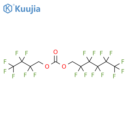 2,2,3,3,4,4,4-Heptafluorobutyl 1H,1H-perfluorohexyl carbonate structure