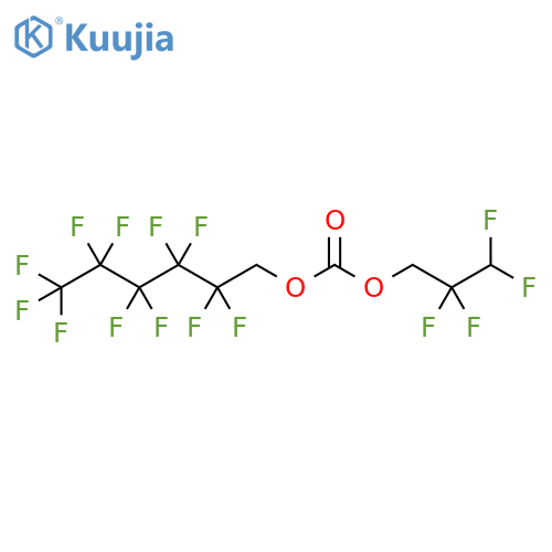2,2,3,3-Tetrafluoropropyl 1H,1H-perfluorohexyl carbonate structure