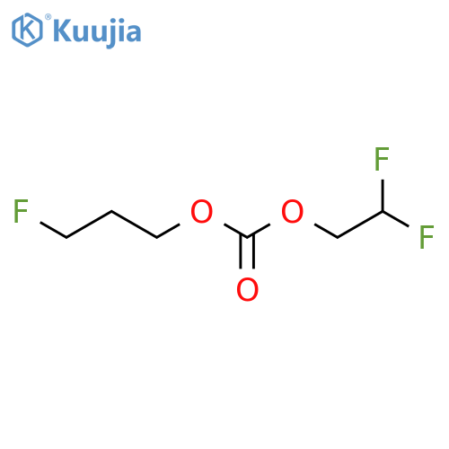 2,2-Difluoroethyl 3-fluoropropyl carbonate structure