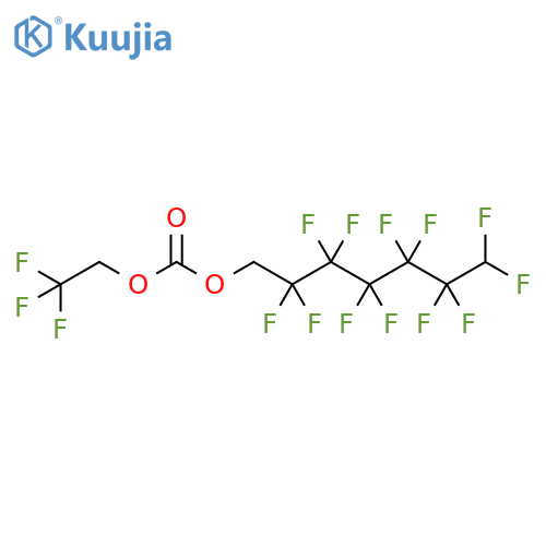 1H,1H,7H-Perfluoroheptyl 2,2,2-trifluoroethyl carbonate structure