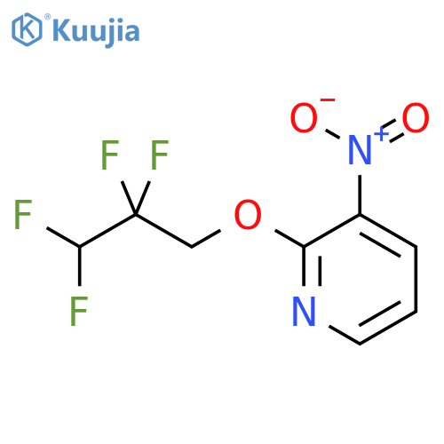3-Nitro-2-(2,2,3,3-tetrafluoropropoxy)pyridine structure