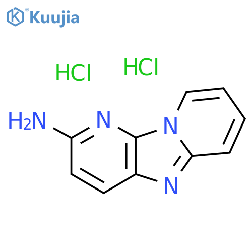 2-Aminodipyrido1,2-a:3',2’-dimidazole Dihydrochloride structure