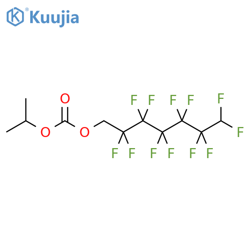 1H,1H,7H-Perfluorohexyl isopropyl carbonate structure