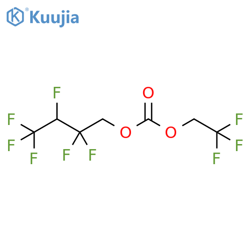 2,2,3,4,4,4-Hexafluorobutyl 2,2,2-trifluoroethyl carbonate structure