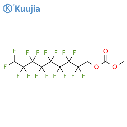 1H,1H,9H-Perfluorononyl methyl carbonate structure