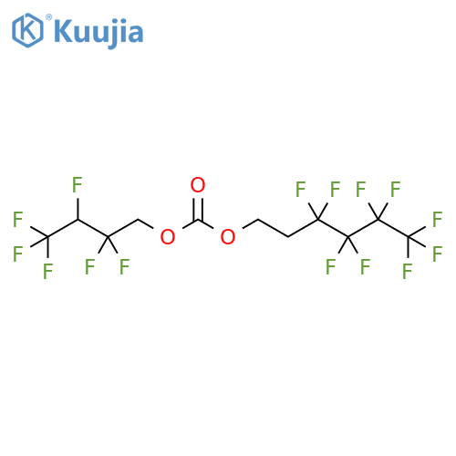 2,2,3,4,4,4-Hexafluorobutyl 1H,1H,2H,2H-perfluorohexyl carbonate structure