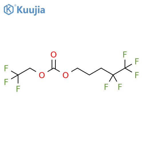 4,4,5,5,5-Pentafluoropentyl 2,2,2-trifluoroethyl carbonate structure