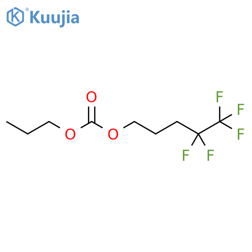 4,4,5,5,5-Pentafluoropentyl propyl carbonate structure