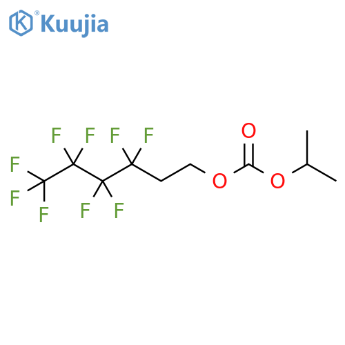 1H,1H,2H,2H-Perfluorohexyl isopropyl carbonate structure