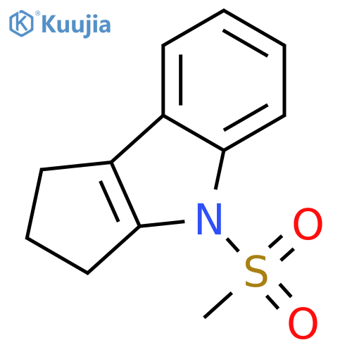 CYCLOPENT[B]INDOLE, 1,2,3,4-TETRAHYDRO-4-(METHYLSULFONYL)- structure