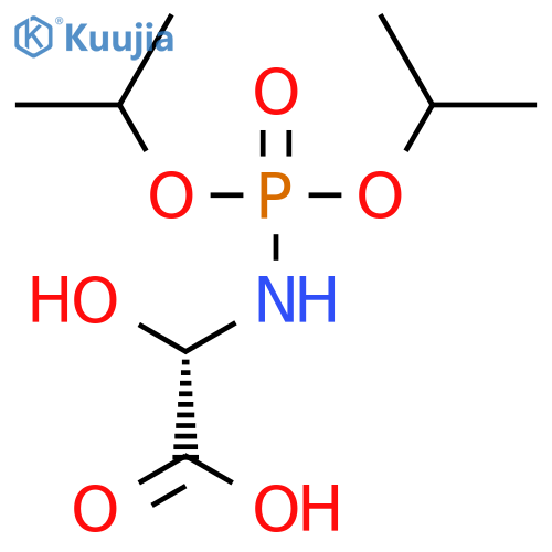 Acetic acid, [[bis(1-methylethoxy)phosphinyl]amino]hydroxy-, (S)- structure