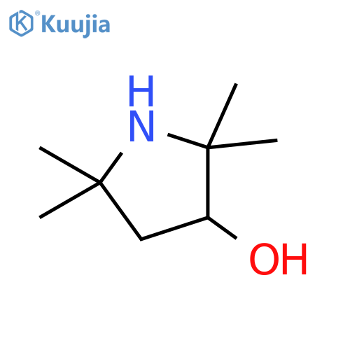 2,2,5,5-tetramethylpyrrolidin-3-ol structure