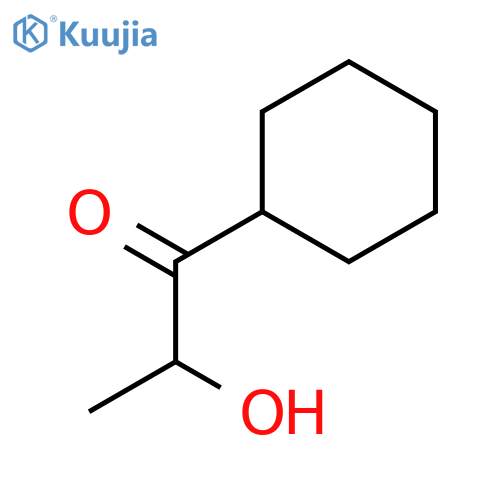 1-cyclohexyl-2-hydroxypropan-1-one structure