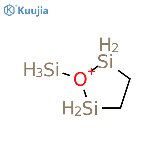1-Oxonia-2,5-disilacyclopentane, 1-silyl- structure