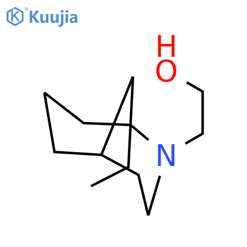 2-Azabicyclo[3.3.1]nonane-2-ethanol, 1-ethyl- structure