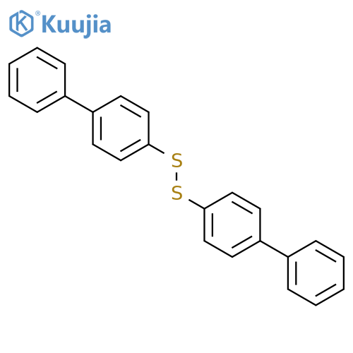 4,4'-Disulfanediyldi(1,1'-biphenyl) structure
