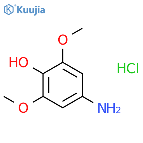 4-amino-2,6-dimethoxyphenol hydrochloride structure