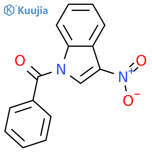 3-Nitro-1H-indole; N-Benzoyl structure