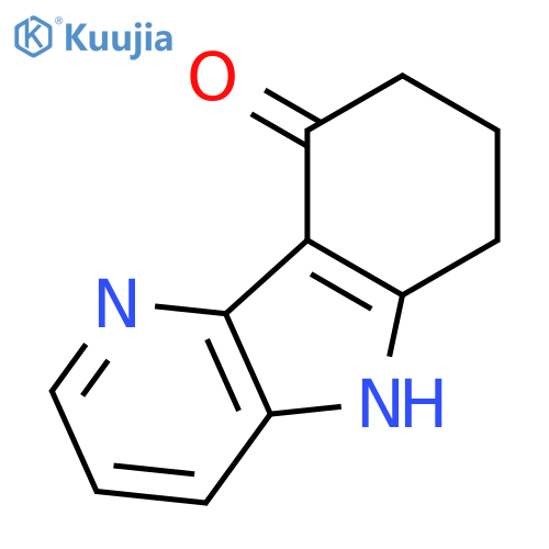 5H,6H,7H,8H,9H-pyrido3,2-bindol-9-one structure