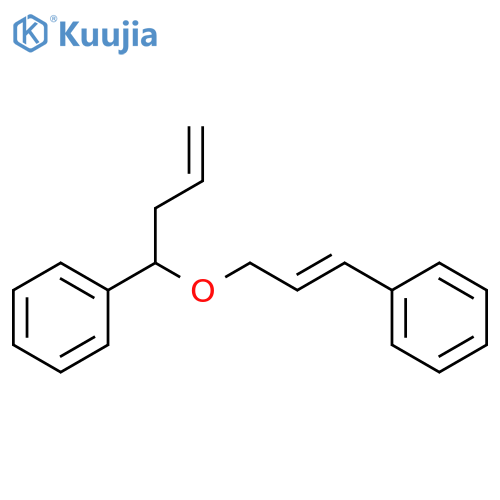 Benzene, [3-[(1-phenyl-3-butenyl)oxy]-1-propenyl]- structure