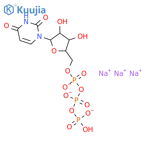 Uridine triphosphate trisodium salt structure
