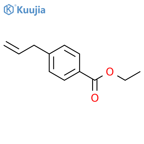 3-(4-Carboethoxyphenyl)-1-propene structure