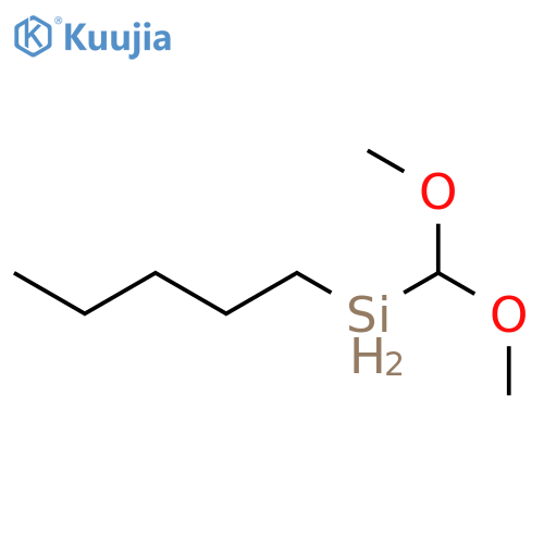 Silane, dimethoxymethylpentyl- structure