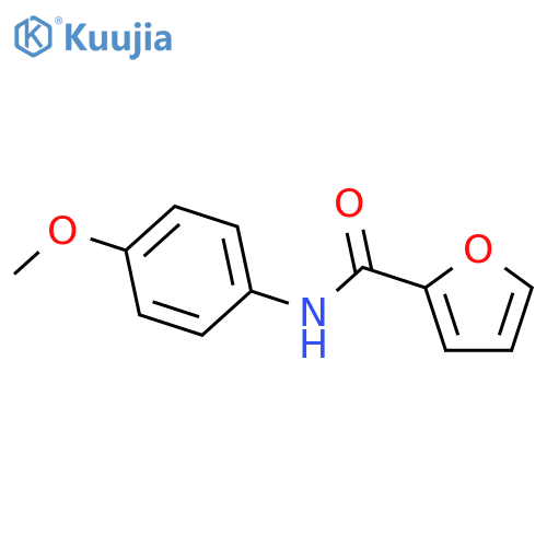 2-Furancarboxamide,N-(4-methoxyphenyl)- structure
