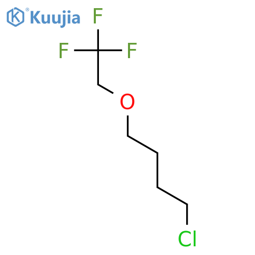 Butane, 1-chloro-4-(2,2,2-trifluoroethoxy)- structure