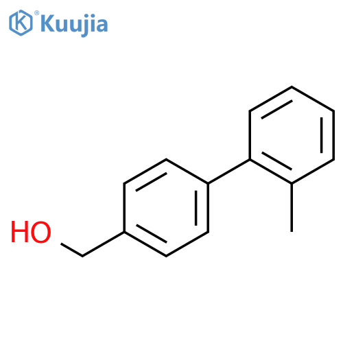 (2'-Methyl-[1,1'-biphenyl]-4-yl)methanol structure