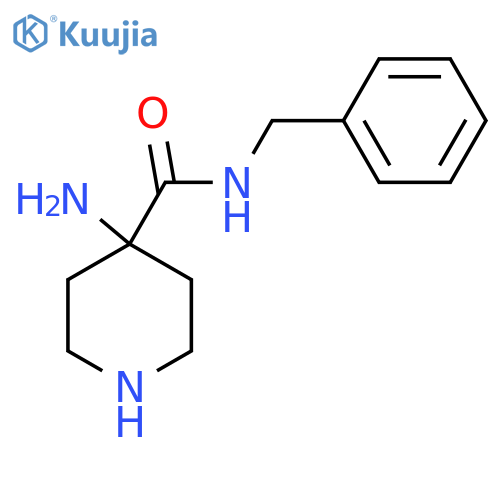 4-Amino-N-benzyl-4-Piperidinecarboxamide structure