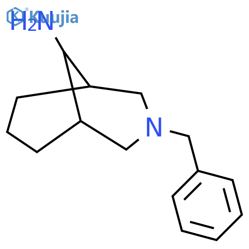 3-Benzyl-3-azabicyclo[3.3.1]nonan-9-amine structure