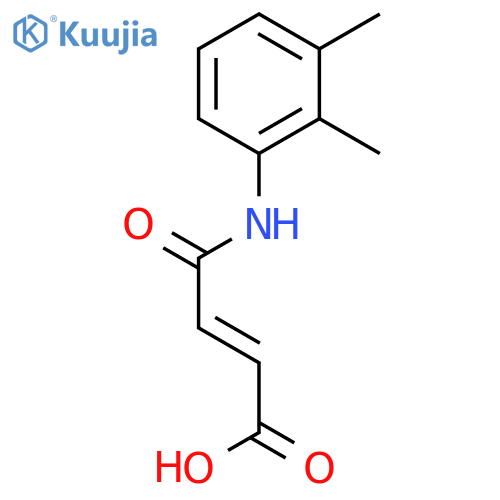(2Z)-3-(2,3-dimethylphenyl)carbamoylprop-2-enoic Acid structure